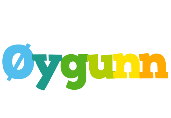 Øygunn rainbows logo