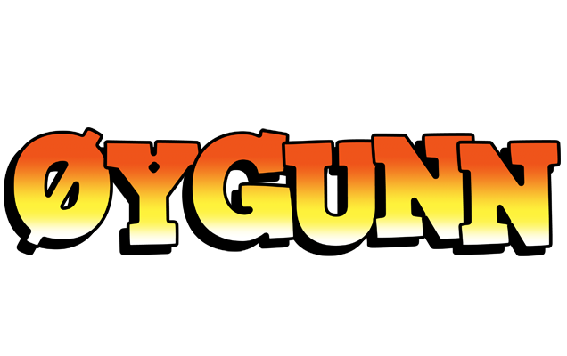 Øygunn sunset logo