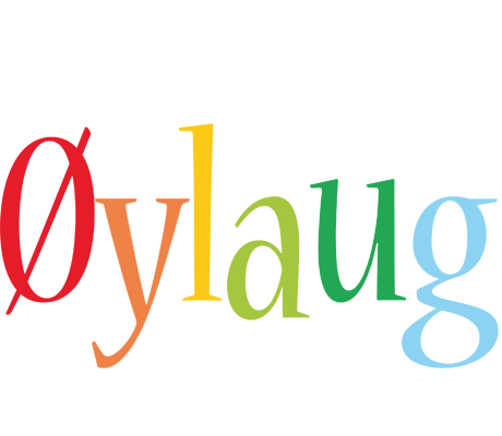 Øylaug birthday logo