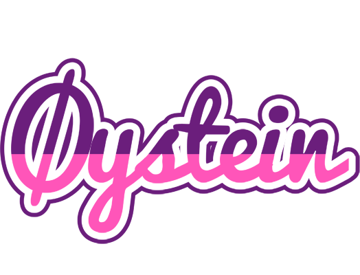 Øystein cheerful logo