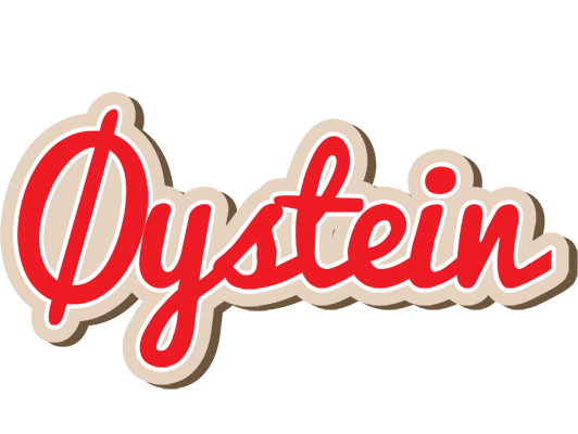 Øystein chocolate logo