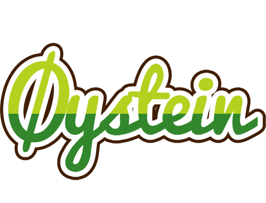 Øystein golfing logo