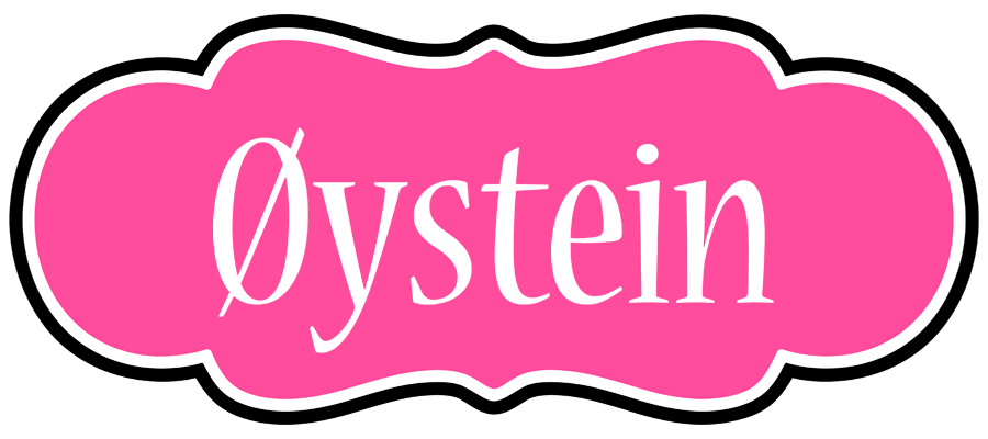 Øystein invitation logo