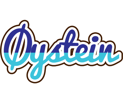 Øystein raining logo