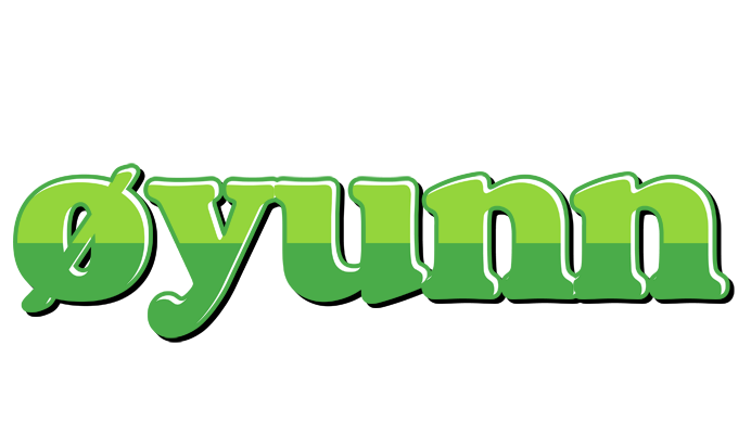 Øyunn apple logo