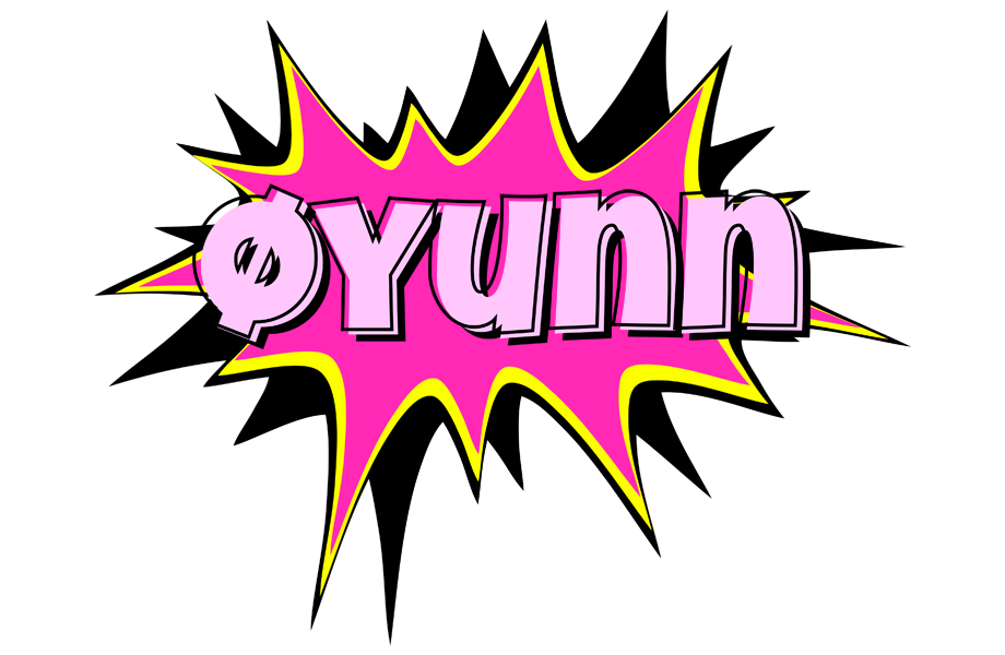Øyunn badabing logo