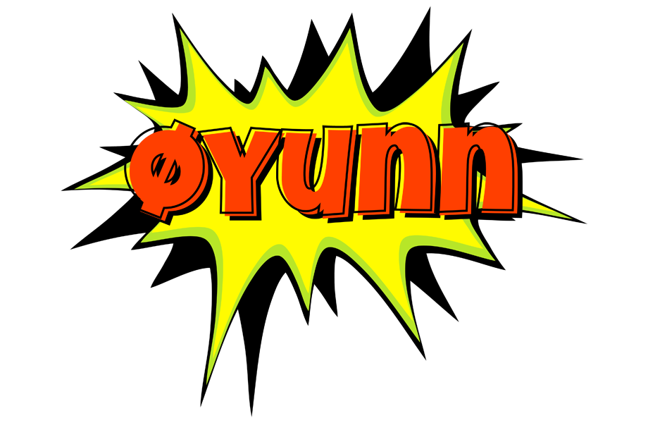 Øyunn bigfoot logo