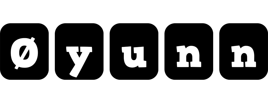 Øyunn box logo