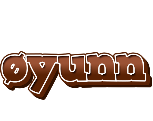 Øyunn brownie logo