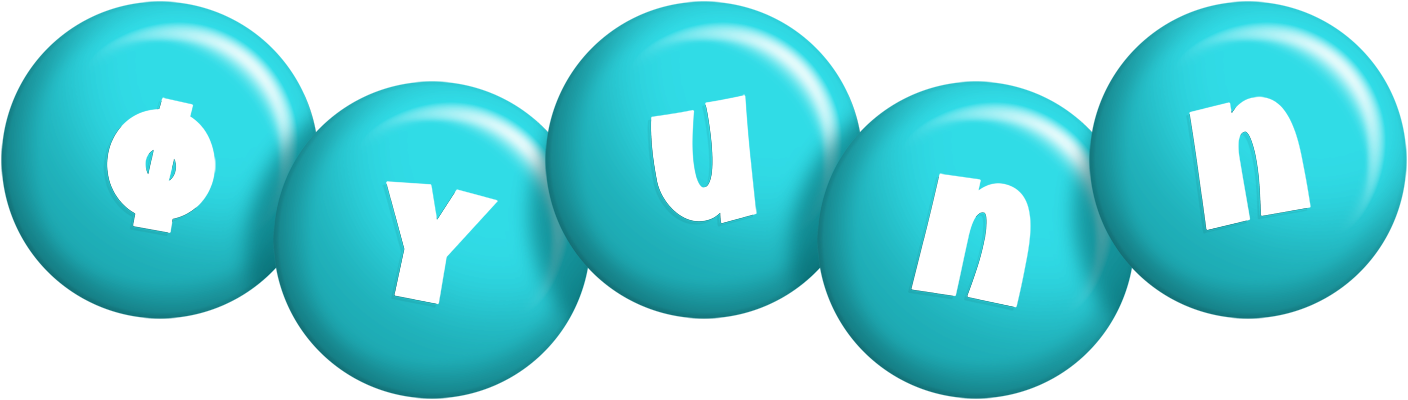 Øyunn candy-azur logo