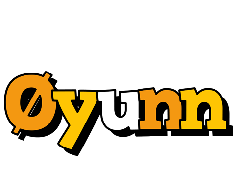 Øyunn cartoon logo