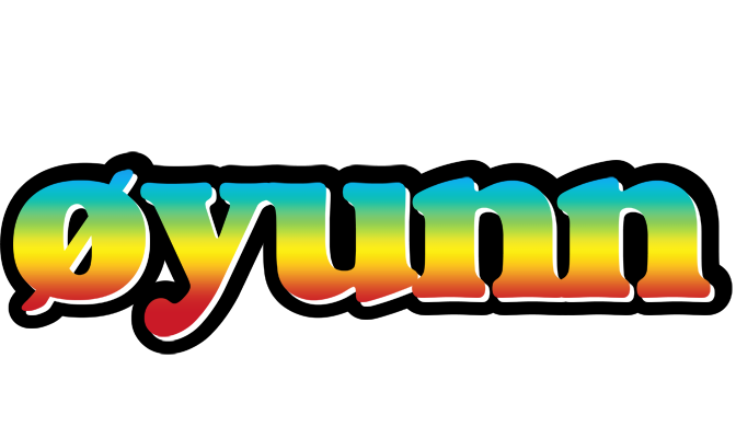 Øyunn color logo