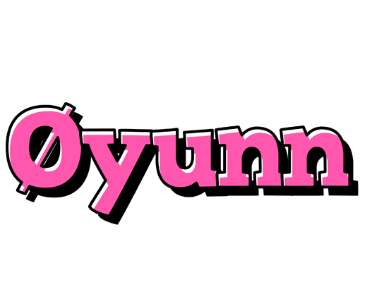 Øyunn girlish logo