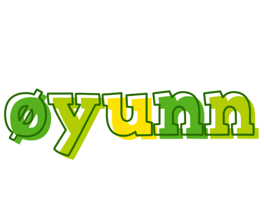 Øyunn juice logo
