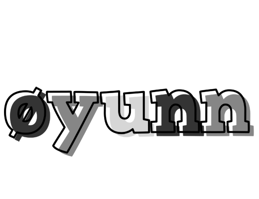 Øyunn night logo
