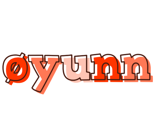 Øyunn paint logo