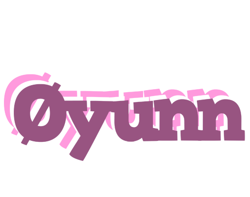 Øyunn relaxing logo