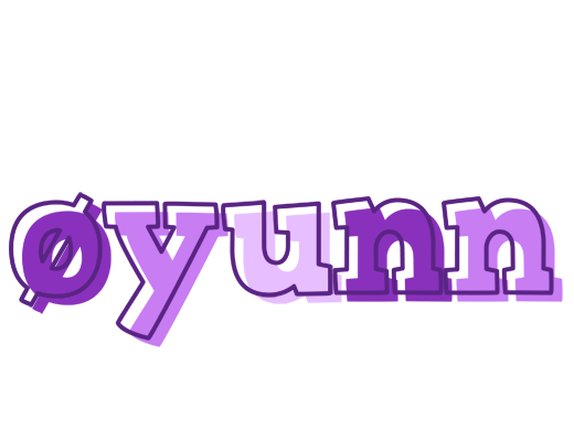 Øyunn sensual logo