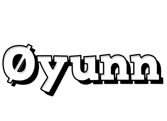 Øyunn snowing logo