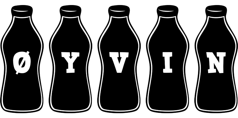 Øyvin bottle logo