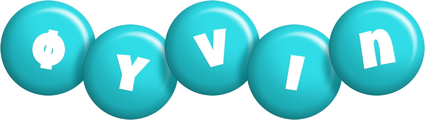 Øyvin candy-azur logo