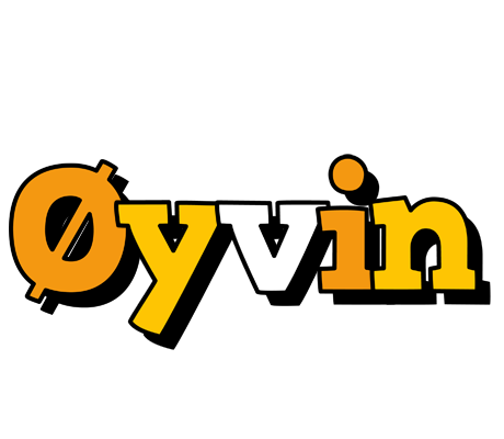 Øyvin cartoon logo