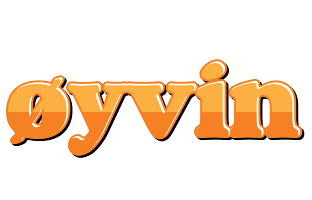 Øyvin orange logo