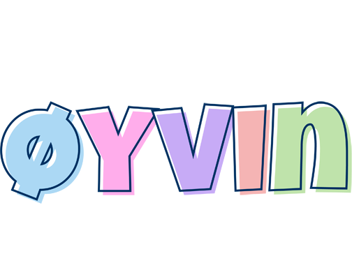 Øyvin pastel logo