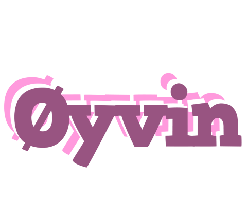 Øyvin relaxing logo