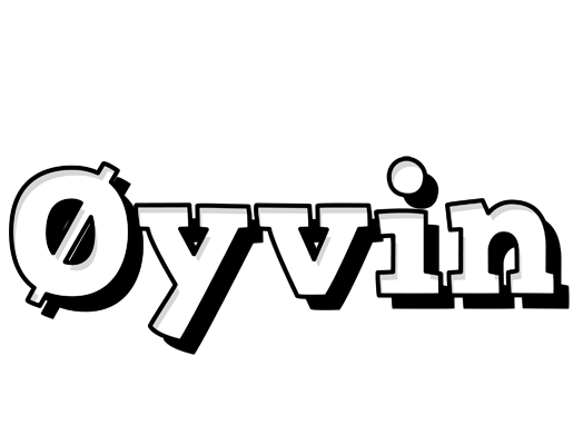 Øyvin snowing logo