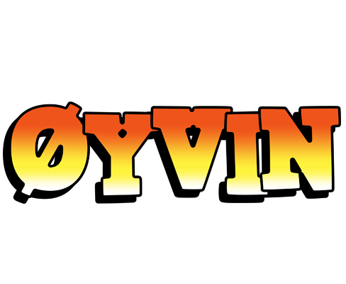 Øyvin sunset logo