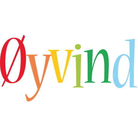 Øyvind birthday logo