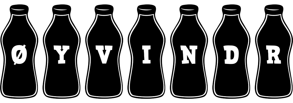Øyvindr bottle logo
