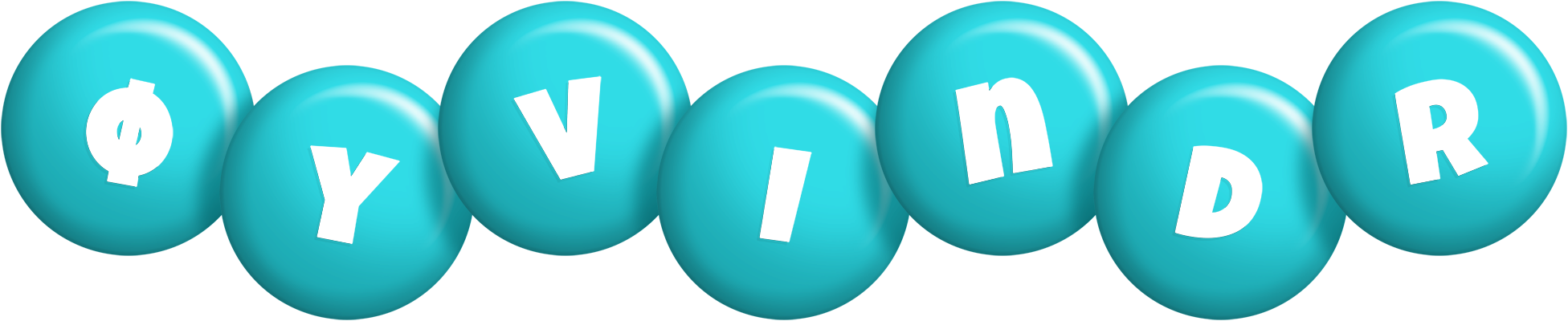 Øyvindr candy-azur logo