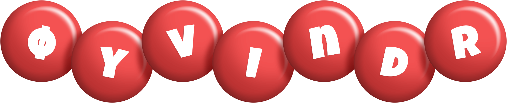 Øyvindr candy-red logo