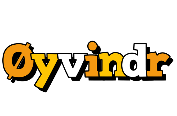 Øyvindr cartoon logo
