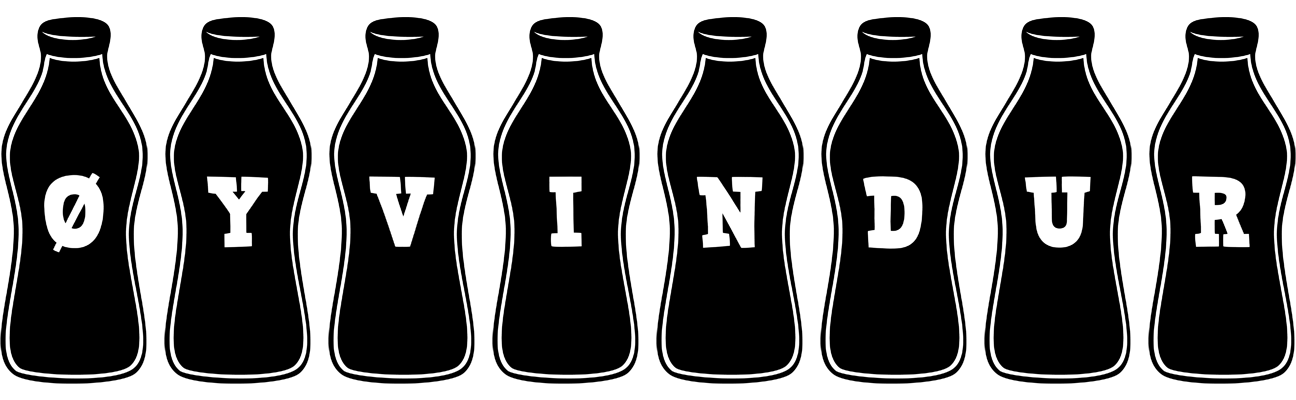 Øyvindur bottle logo