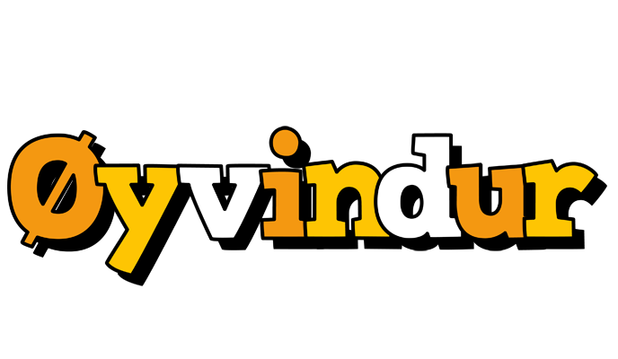 Øyvindur cartoon logo