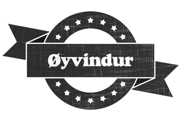 Øyvindur grunge logo