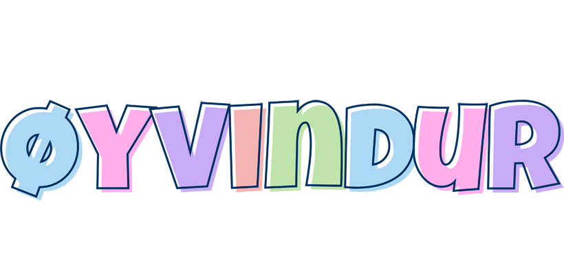 Øyvindur pastel logo