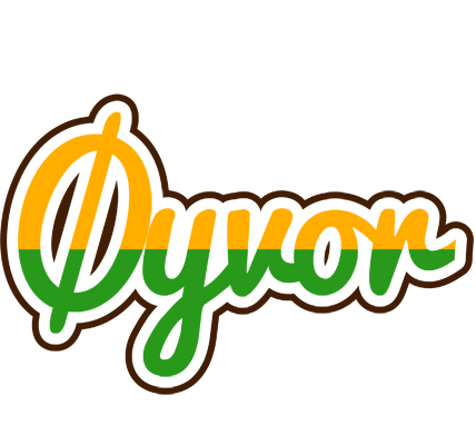Øyvor banana logo
