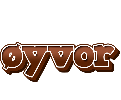 Øyvor brownie logo