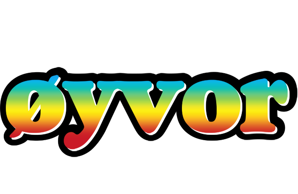 Øyvor color logo