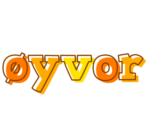 Øyvor desert logo