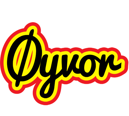 Øyvor flaming logo