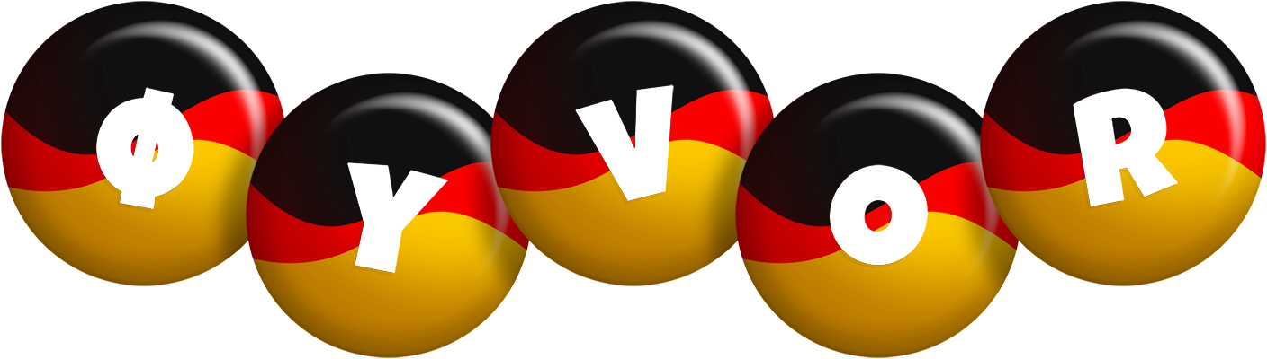Øyvor german logo