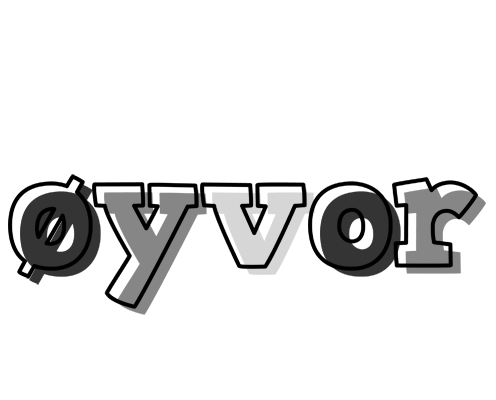 Øyvor night logo