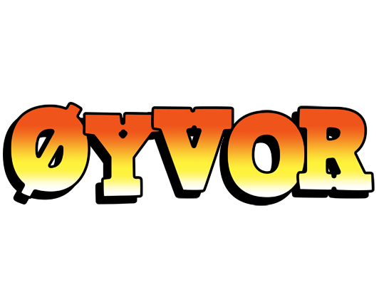 Øyvor sunset logo