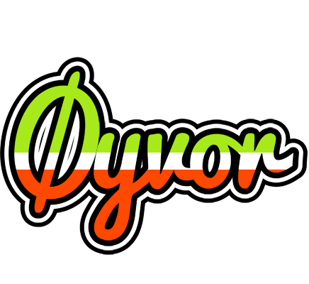 Øyvor superfun logo