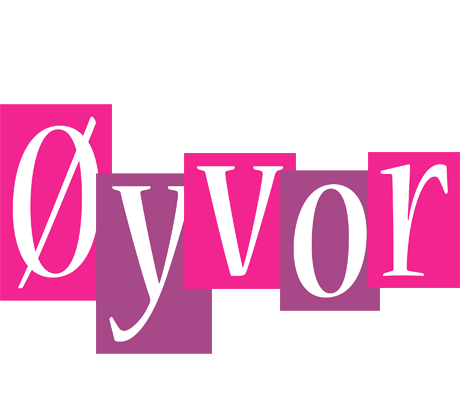 Øyvor whine logo